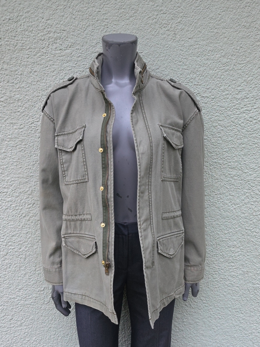 American Eagle Outfitters (Indonesia) Ladies Hooded Military Utility Jacket